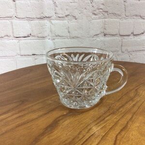 (18) Vintage Anchor Hocking “Arlington” Clear Punch Cups